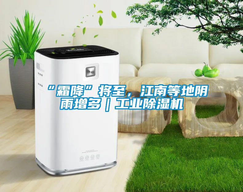 “霜降”將至，江南等地陰雨增多｜工業除濕機