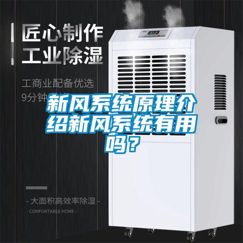 新風系統原理介紹新風系統有用嗎？