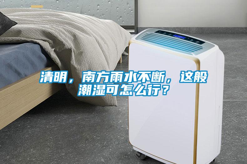 清明，南方雨水不斷，這般潮濕可怎么行？