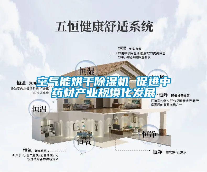 空氣能烘干除濕機 促進(jìn)中藥材產(chǎn)業(yè)規(guī)模化發(fā)展