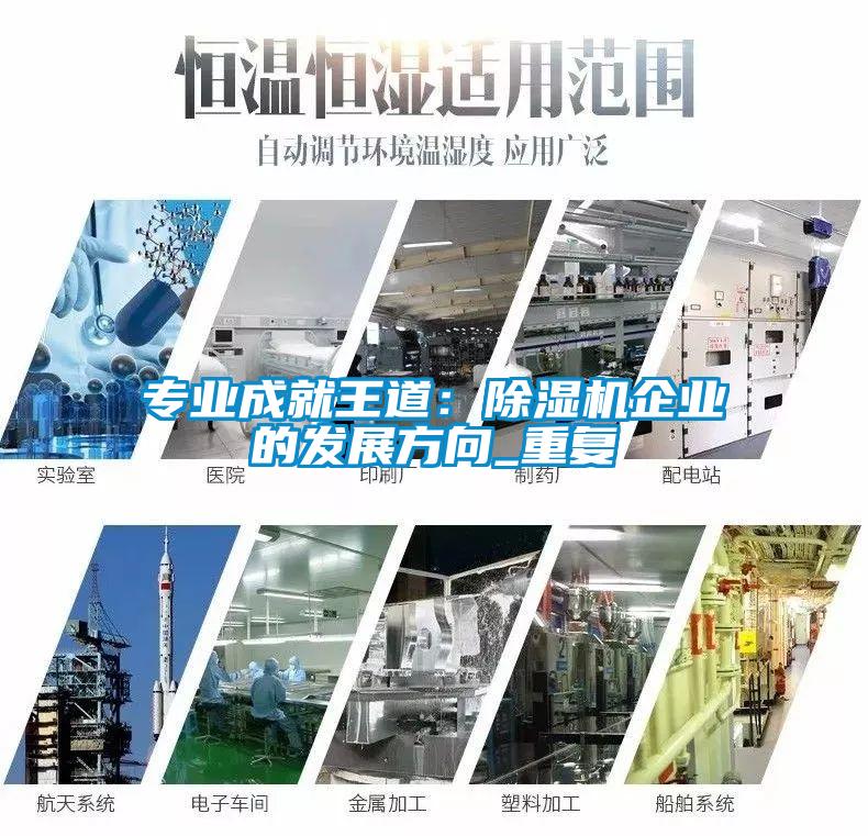 專業(yè)成就王道：除濕機(jī)企業(yè)的發(fā)展方向_重復(fù)