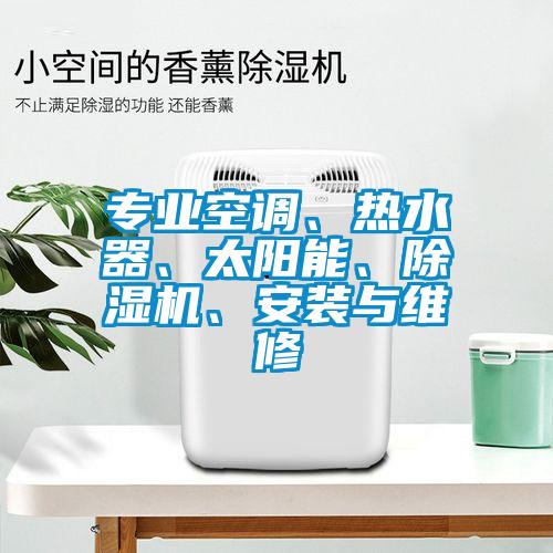 專業(yè)空調(diào)、熱水器、太陽能、除濕機(jī)、安裝與維修