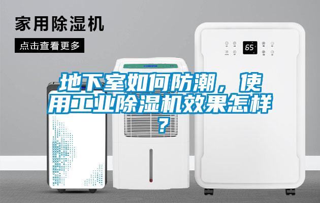 地下室如何防潮，使用工業除濕機效果怎樣？