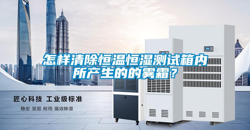 怎樣清除恒溫恒濕測試箱內(nèi)所產(chǎn)生的的霧霜？