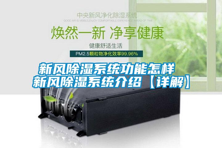新風除濕系統功能怎樣 新風除濕系統介紹【詳解】