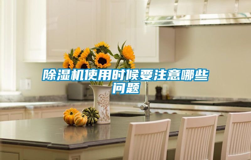 除濕機(jī)使用時(shí)候要注意哪些問題