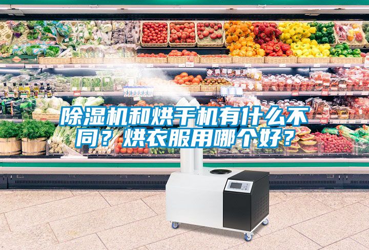 除濕機(jī)和烘干機(jī)有什么不同？烘衣服用哪個好？