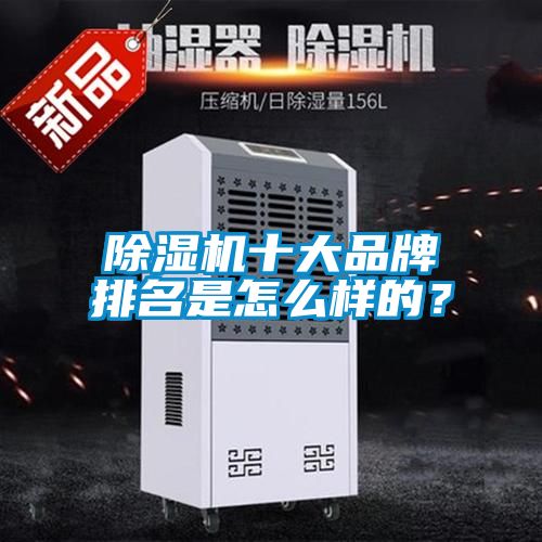 除濕機十大品牌排名是怎么樣的？