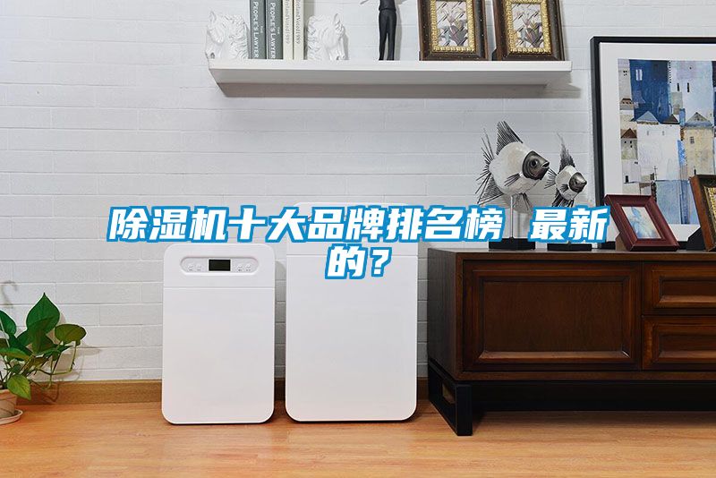 除濕機十大品牌排名榜 最新的？