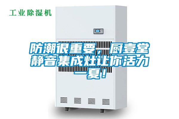 防潮很重要，廚壹堂靜音集成灶讓你活力一夏！
