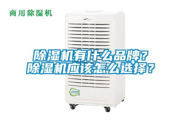 除濕機有什么品牌？除濕機應該怎么選擇？
