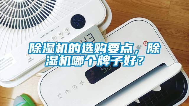 除濕機的選購要點，除濕機哪個牌子好？