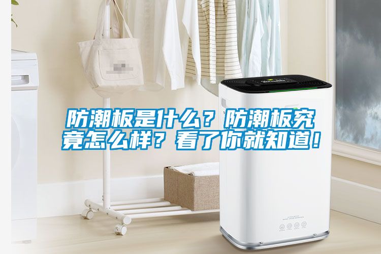 防潮板是什么？防潮板究竟怎么樣？看了你就知道！