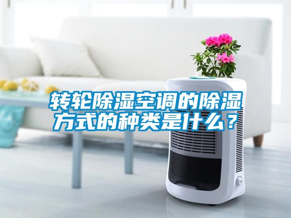 轉輪除濕空調的除濕方式的種類是什么？