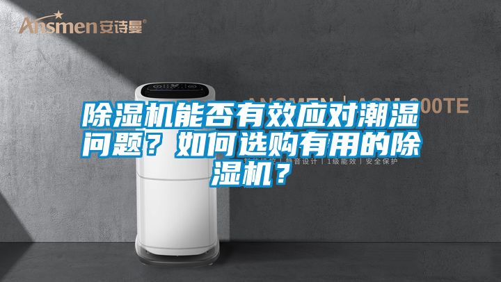 除濕機能否有效應對潮濕問題？如何選購有用的除濕機？
